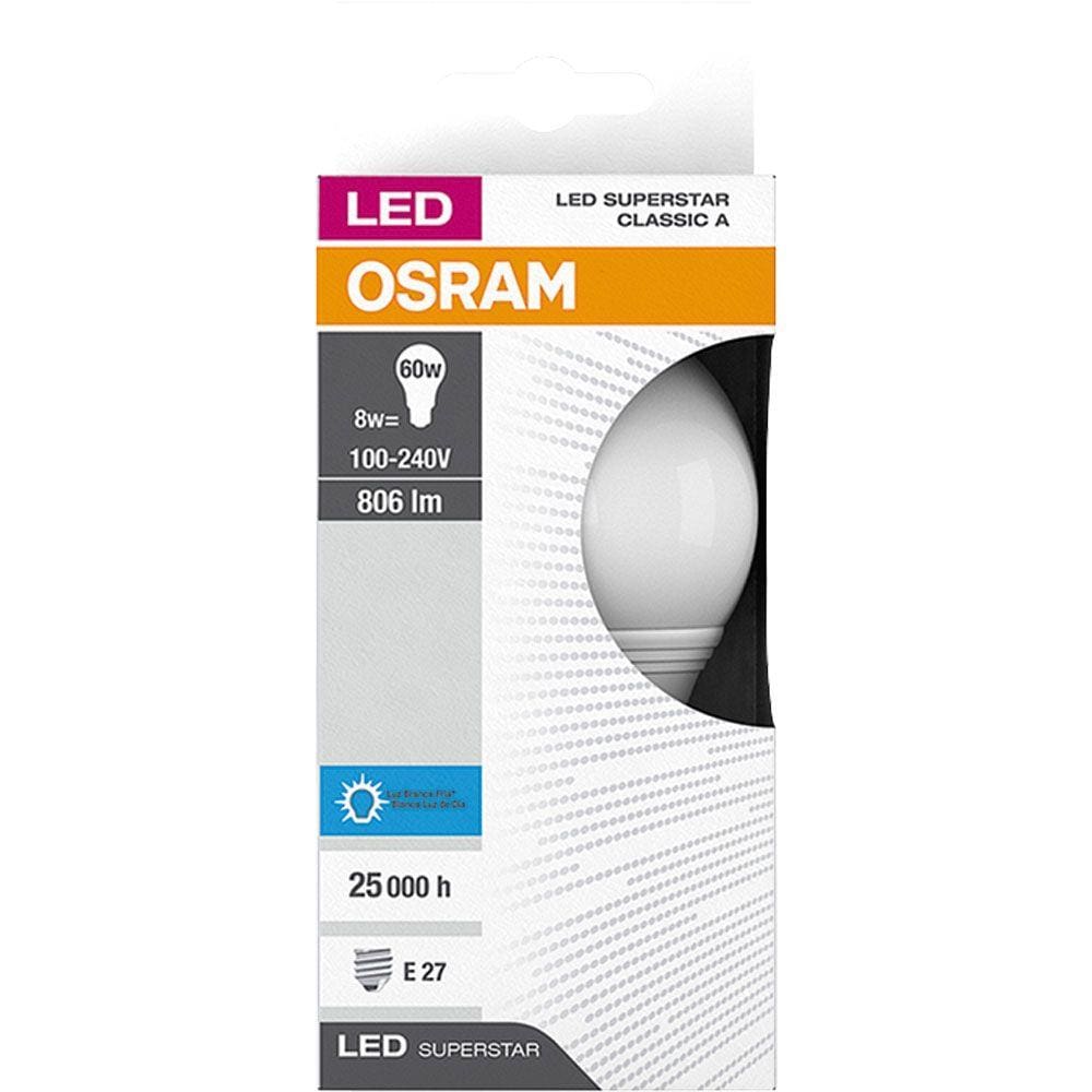 Lampada Led Superstar Bivolt Osram Casas Bahia