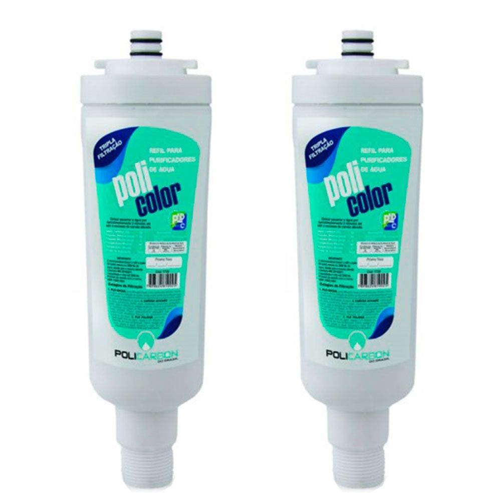 Kit 2 Refil Filtro Purificador Consul Facilite Bem Estar Cix01 Cix06