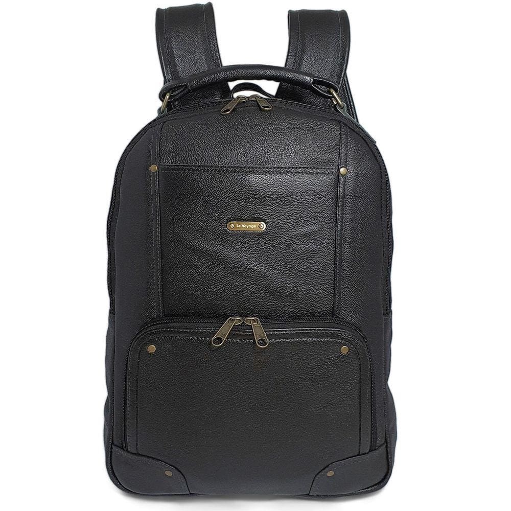 Mochila Executiva Masculina Couro Casas Bahia