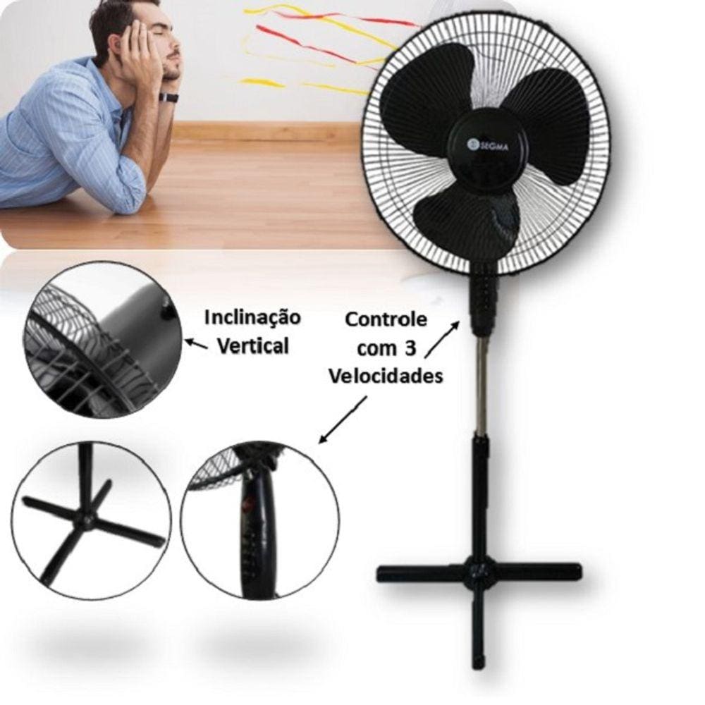 Ventilador Coluna Turbo Cm Silencioso Britania E Arno Black Friday