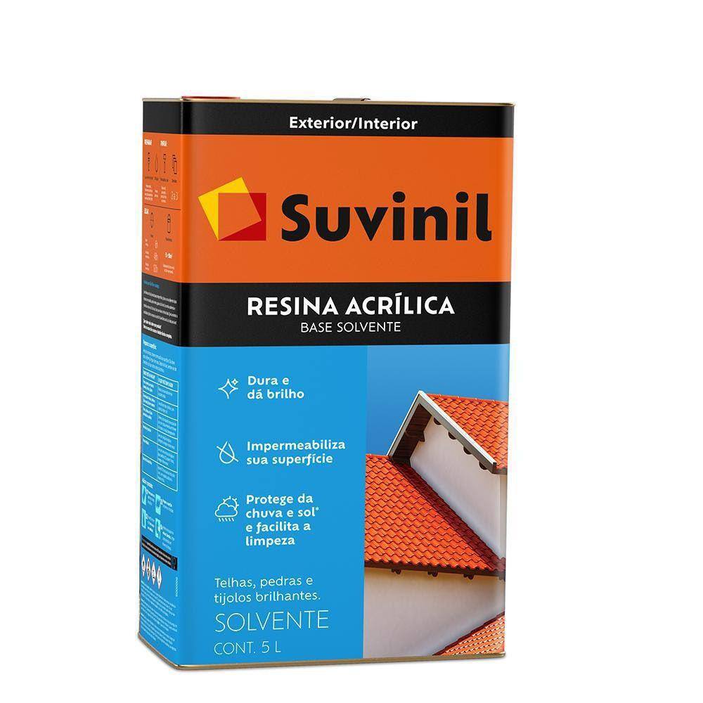 Resina Acrilica Base Solvente Premium Eucatex 900 Ml Casas Bahia