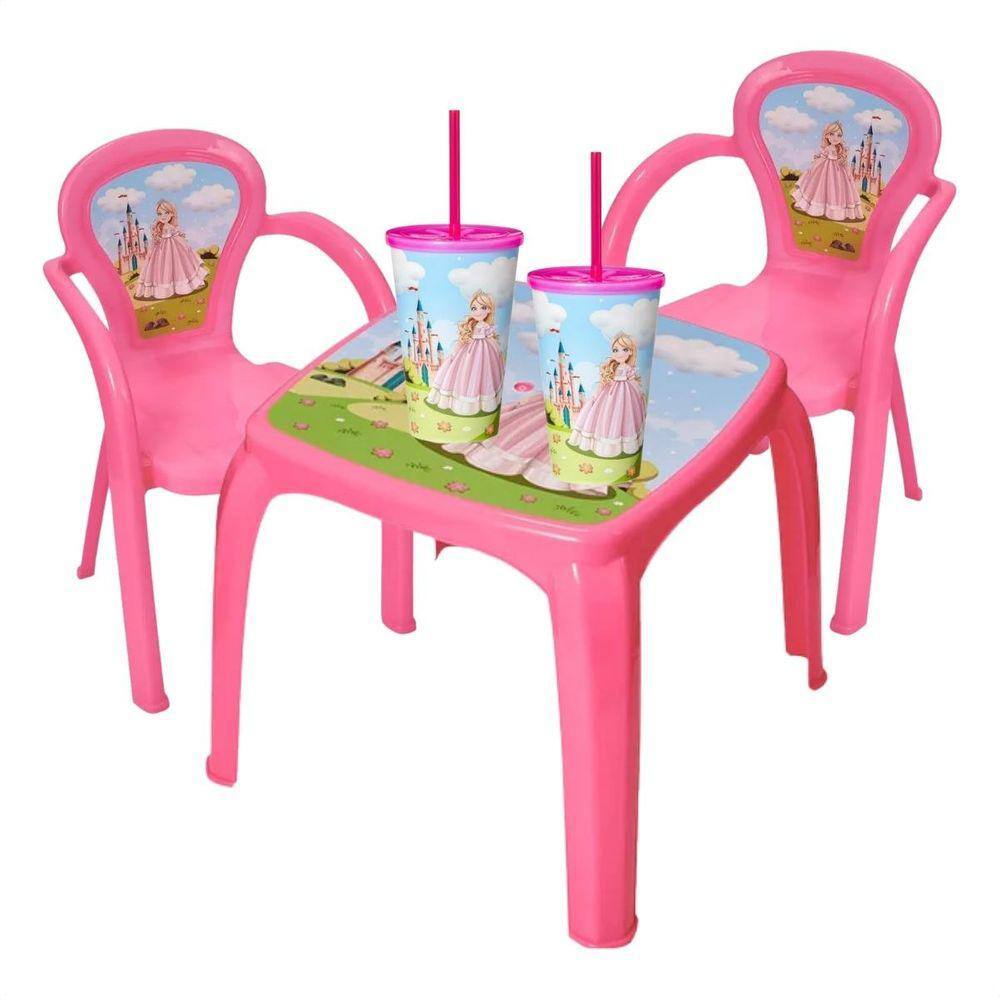 Mesa Infantil Plastico Princesa Black Friday Vale Pix Casas Bahia