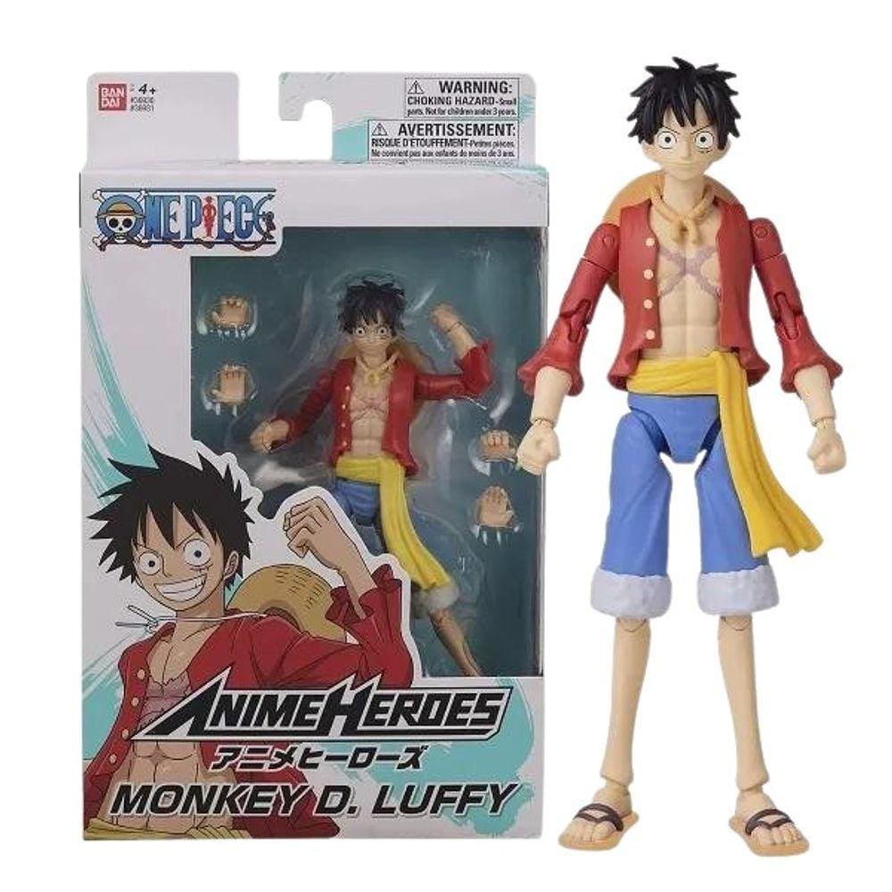 Boneco Articulado Do Luffy Casas Bahia