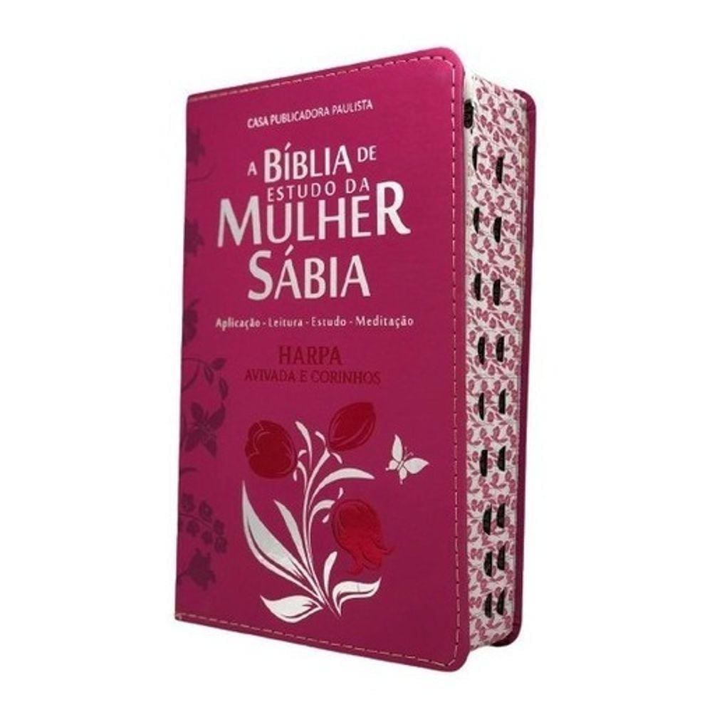 Biblia Estudo Mulher Letra Grande Casas Bahia