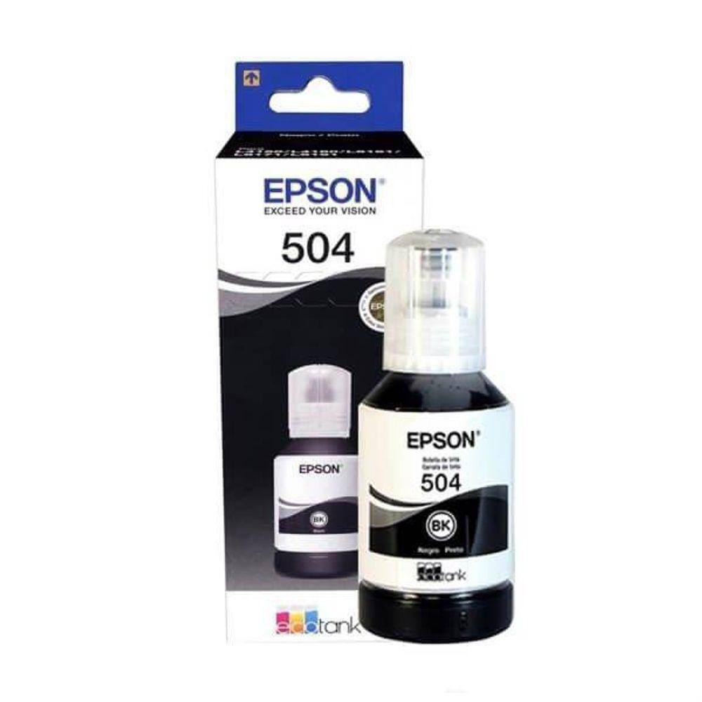 Garrafa Ecotank Preto T504 T504120al Epson Cx 1 Un Black Friday Vale