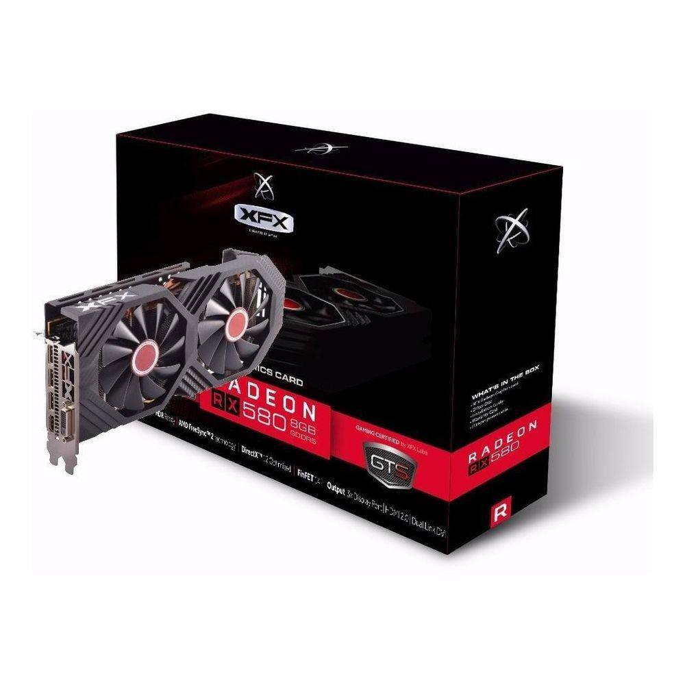 Placa Video Xfx Amd Radeon Rx 570 Rs Xxx Edition 8gb Ddr5 Rx 570p8dfd6