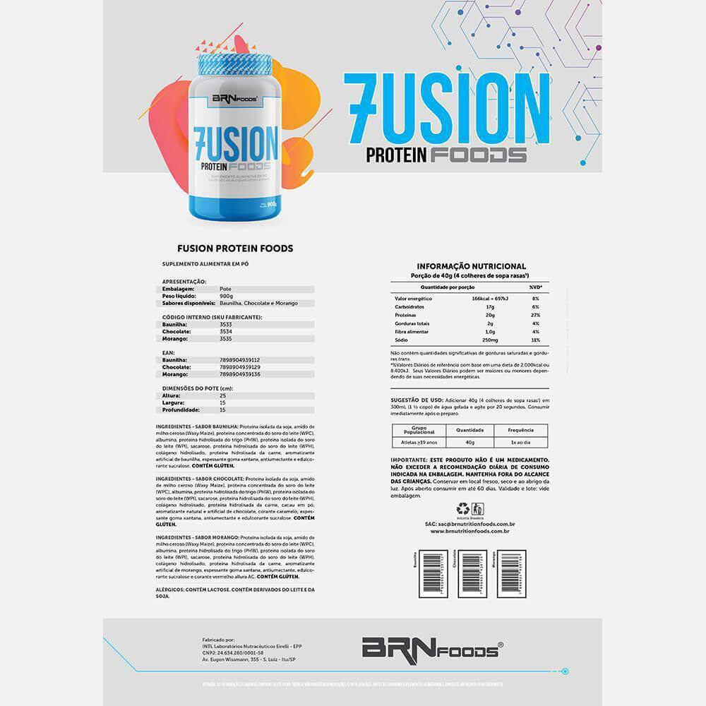 Whey Protein Fusion Tabela Nutricional Casas Bahia