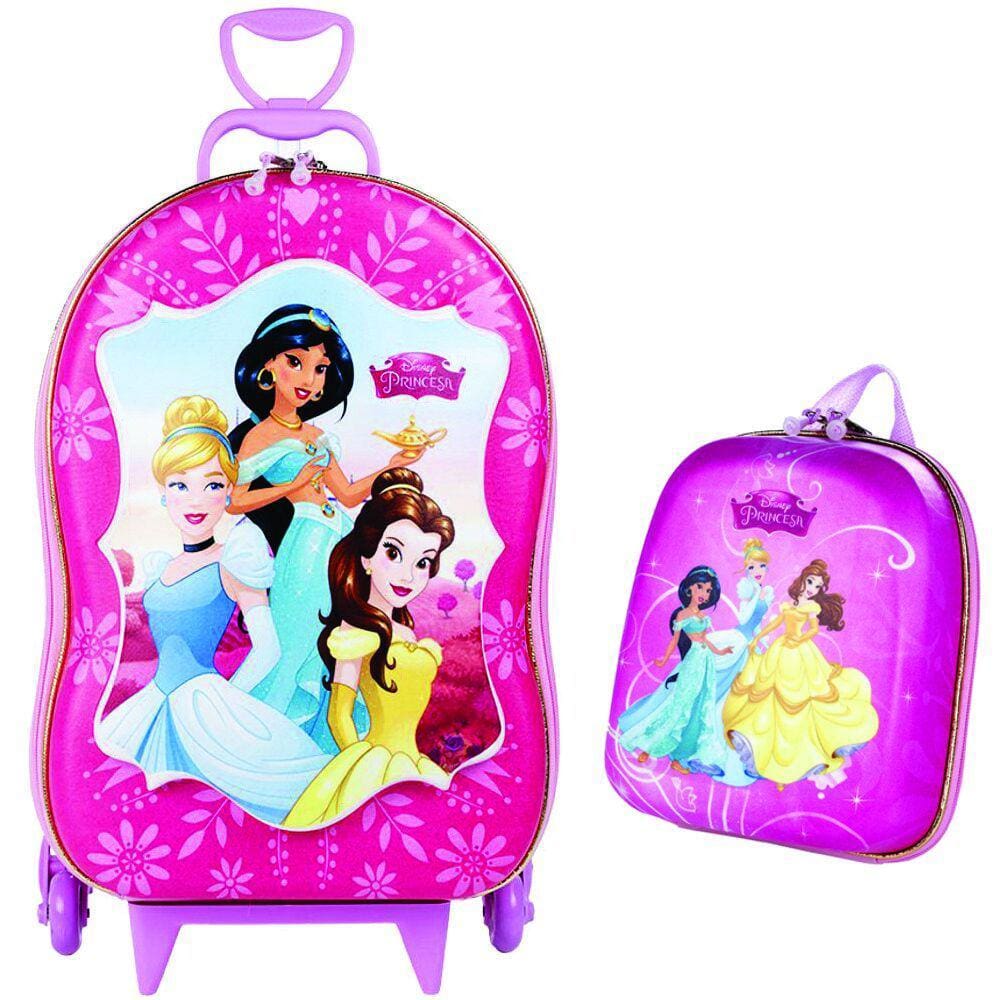 Mochila Princesas Da Disney Rodinha Casas Bahia