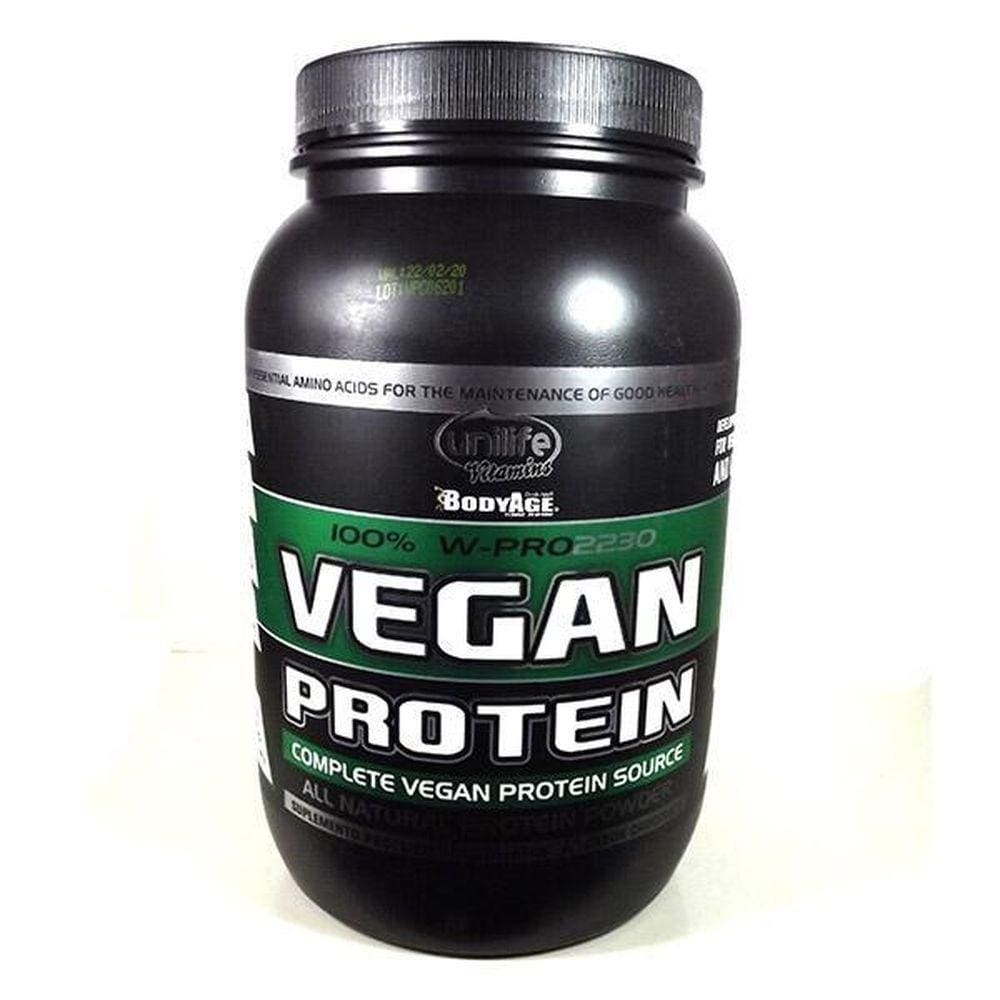 Whey Vegan Protein 100 Natural Sabor Chocolate Unilife 900g Casas Bahia