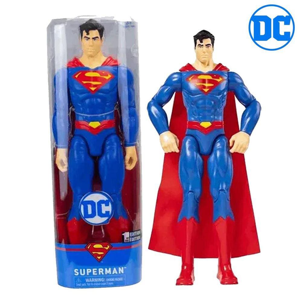 Boneco Articulado 45 Cm Dc Comics Superman Mimo Casas Bahia