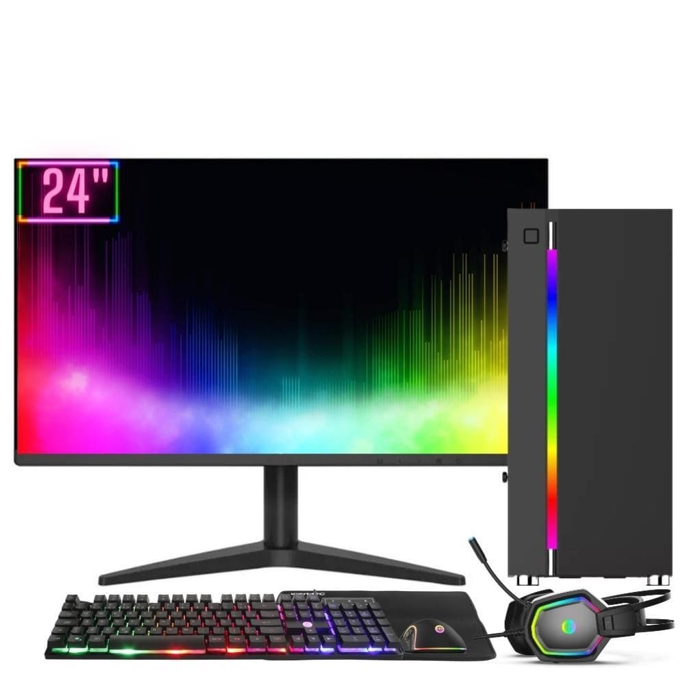 Computador Gamer Completo Monitor Led Intel Core I5 8gb Hd 1t