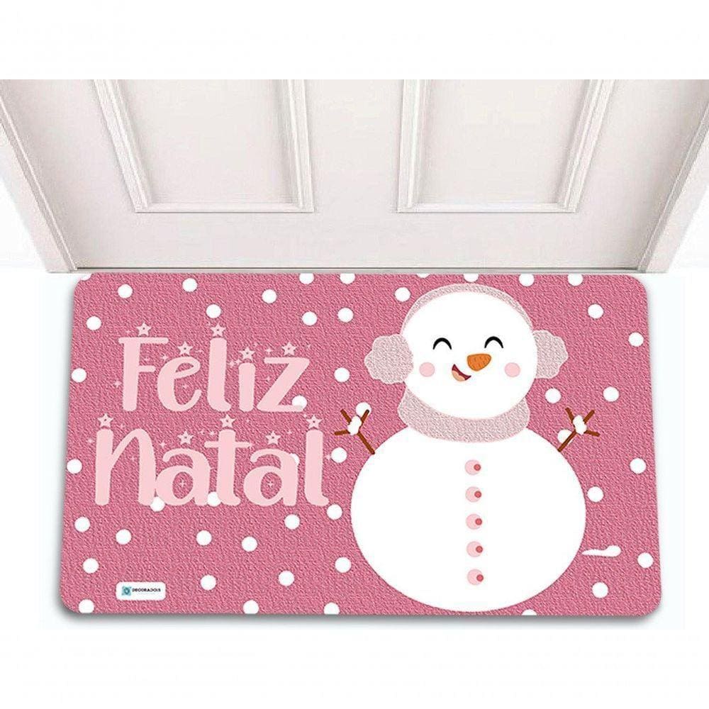 Tapete Para Porta Avulso Boneco De Neve Natal Casas Bahia