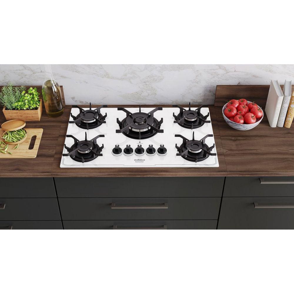 Cooktop Bocas A Gas Itatiaia Branco Casas Bahia