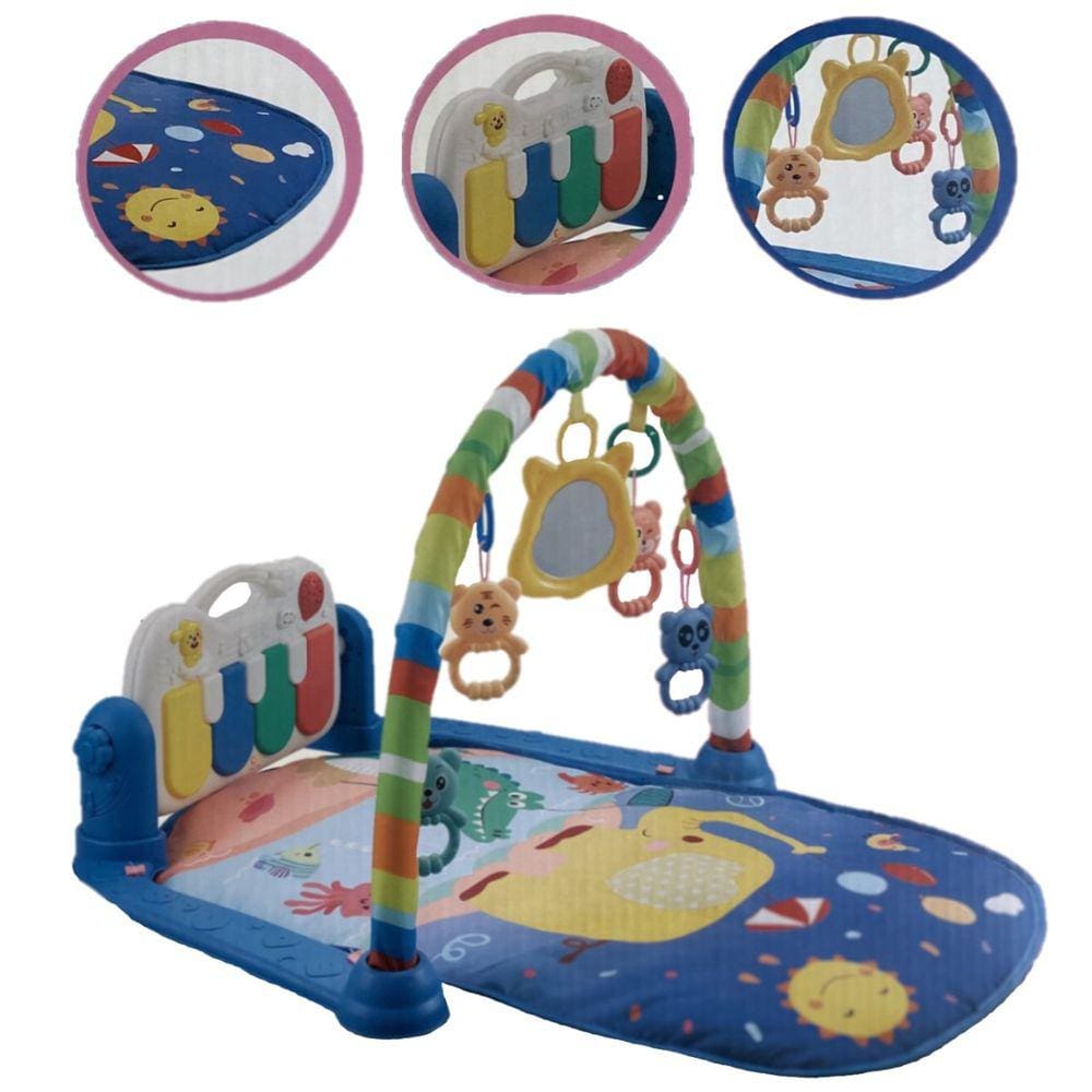 Tapete Ginasio Atividade Bebe Infantil Musical Playground Maluquinho