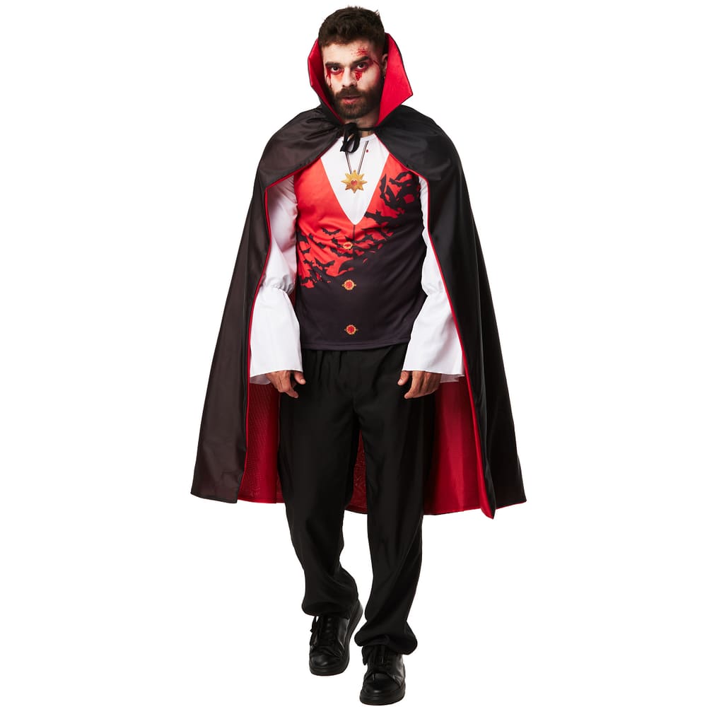 Fantasia Vampiro Adulto Luxo Halloween Casas Bahia