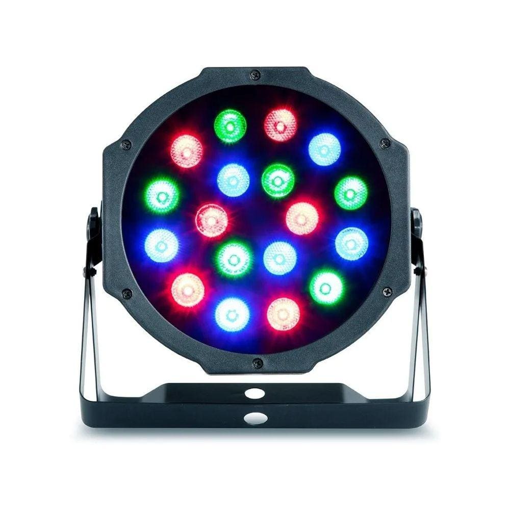 Canhao De Luz Refletor Rgb 18 Leds Dmx Bivolt Strobo Casas Bahia