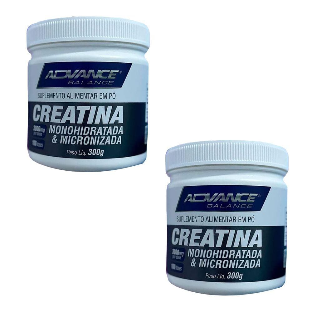 Kit 2 Creatina Advance Monohidratada E Micronizada 99 Casas Bahia