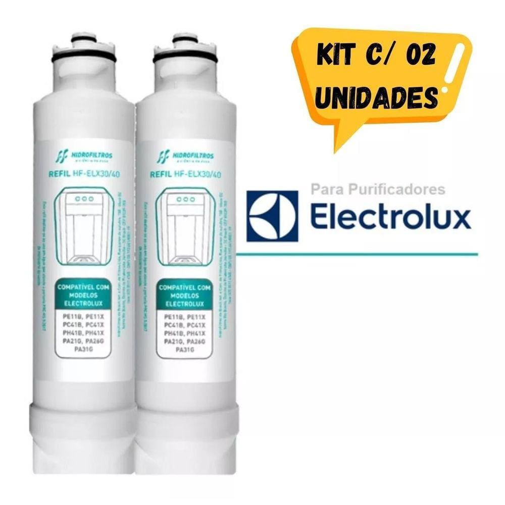 Kit Refil Filtro Electrolux Purificador Agua Pe B Pe X Casas Bahia