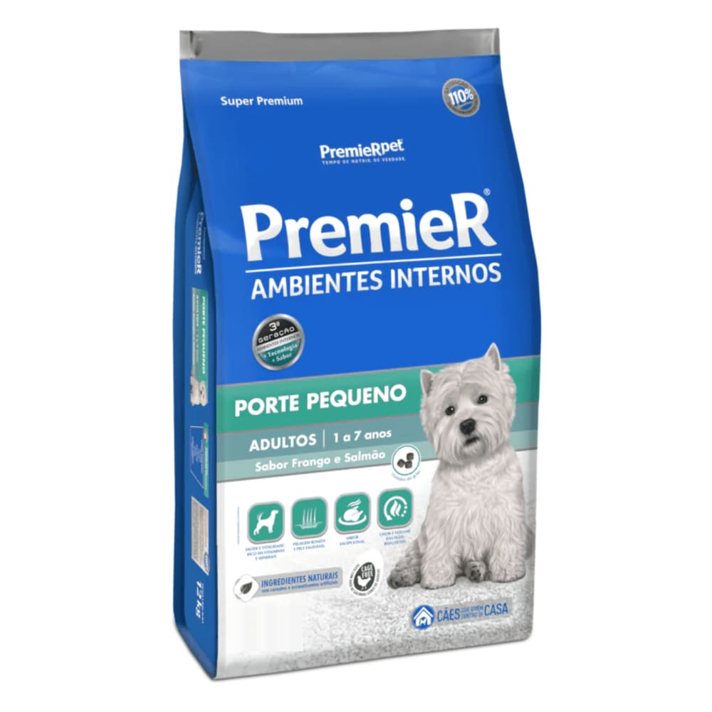 Racao Premier Ambiente Internos Gatos Adultos Sabor Frango 1 5kg Pet