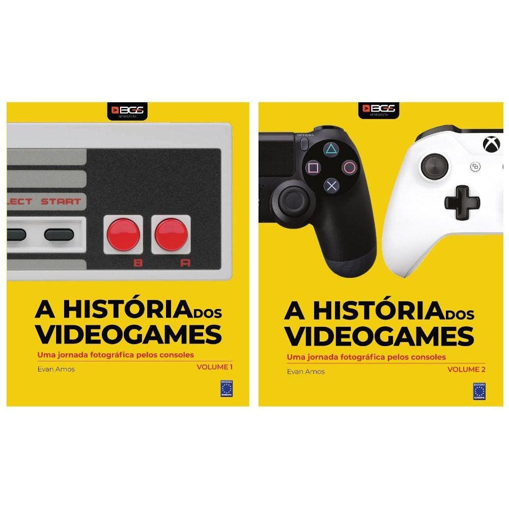 A Hist Ria Dos Videogames Cole O Volumes Casas Bahia