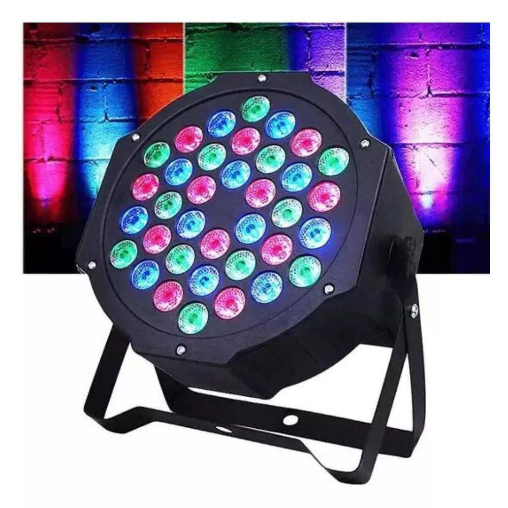 Canhao De Luz Refletor Rgb Leds Dmx Bivolt Strobo Casas Bahia