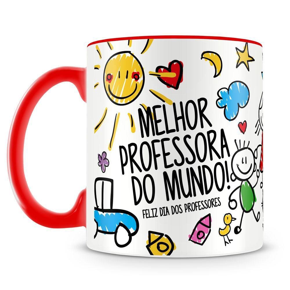 Arte Caneca Uso Exclusivo Da Melhor Professora Do Mundo Casas Bahia