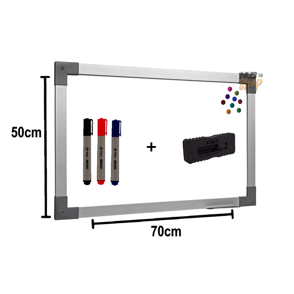 Quadro Branco Magnetico Stalo Casas Bahia