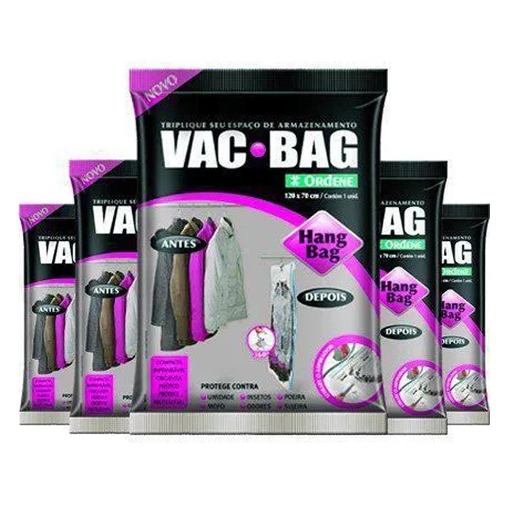 Combo 10 Sacos A Vacuo Vac Bag 5 Medios 5 Grandes Ordene Casas Bahia