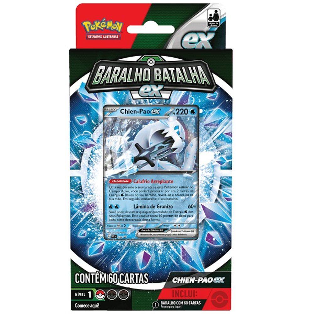 Deck Pokémon Minha Primeira Batalha Jogo de Cartas Copag 41084