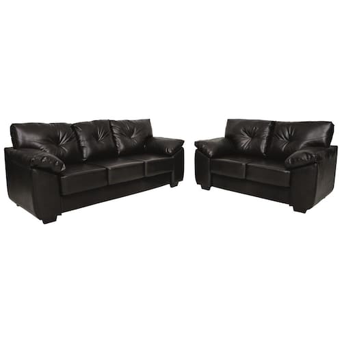 Conjunto Sofá 3 e 2 Lugares Luizzi Montreal II Revestido em PU é boa?