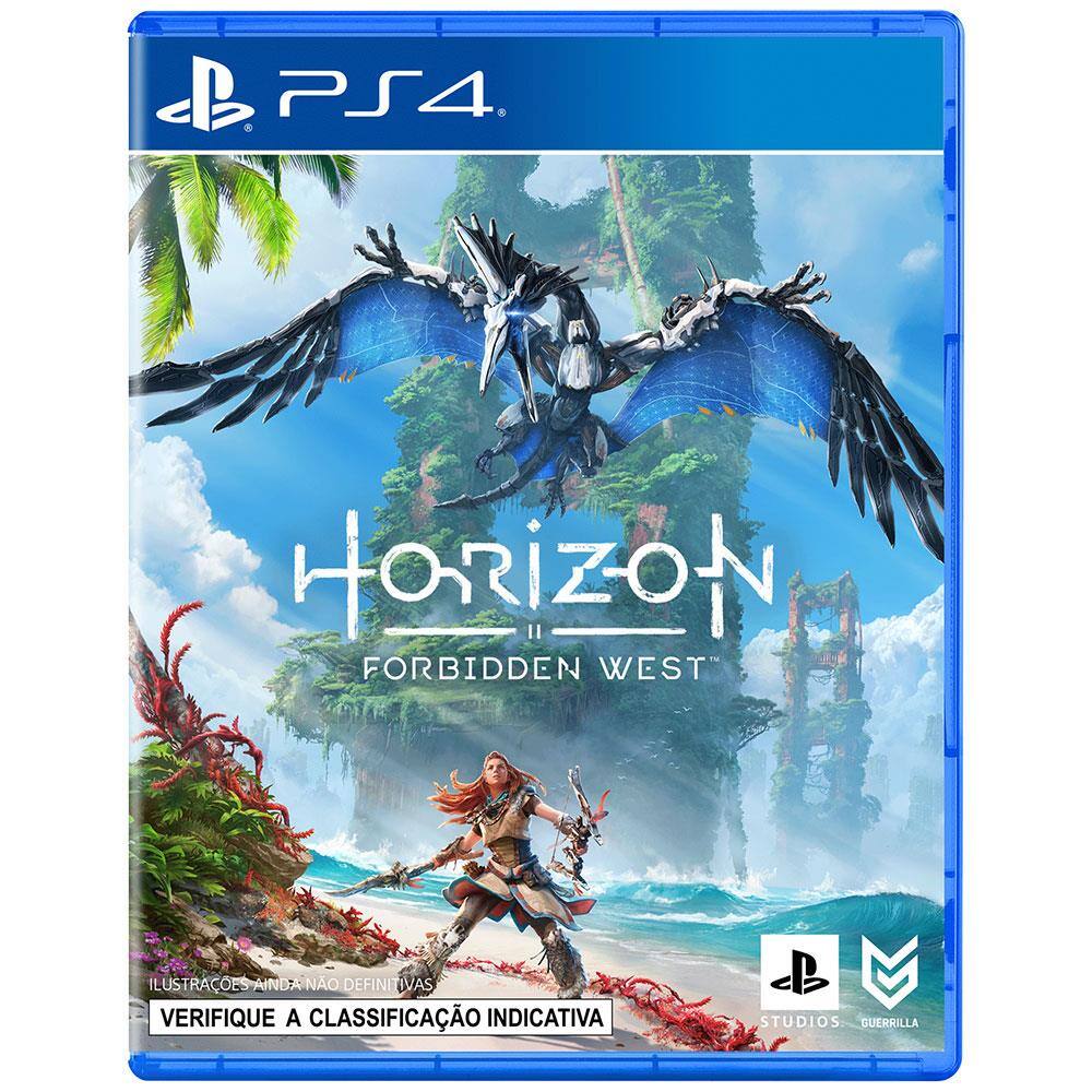 Jogo Horizon Forbidden West - PS4 + Revista | Casas Bahia