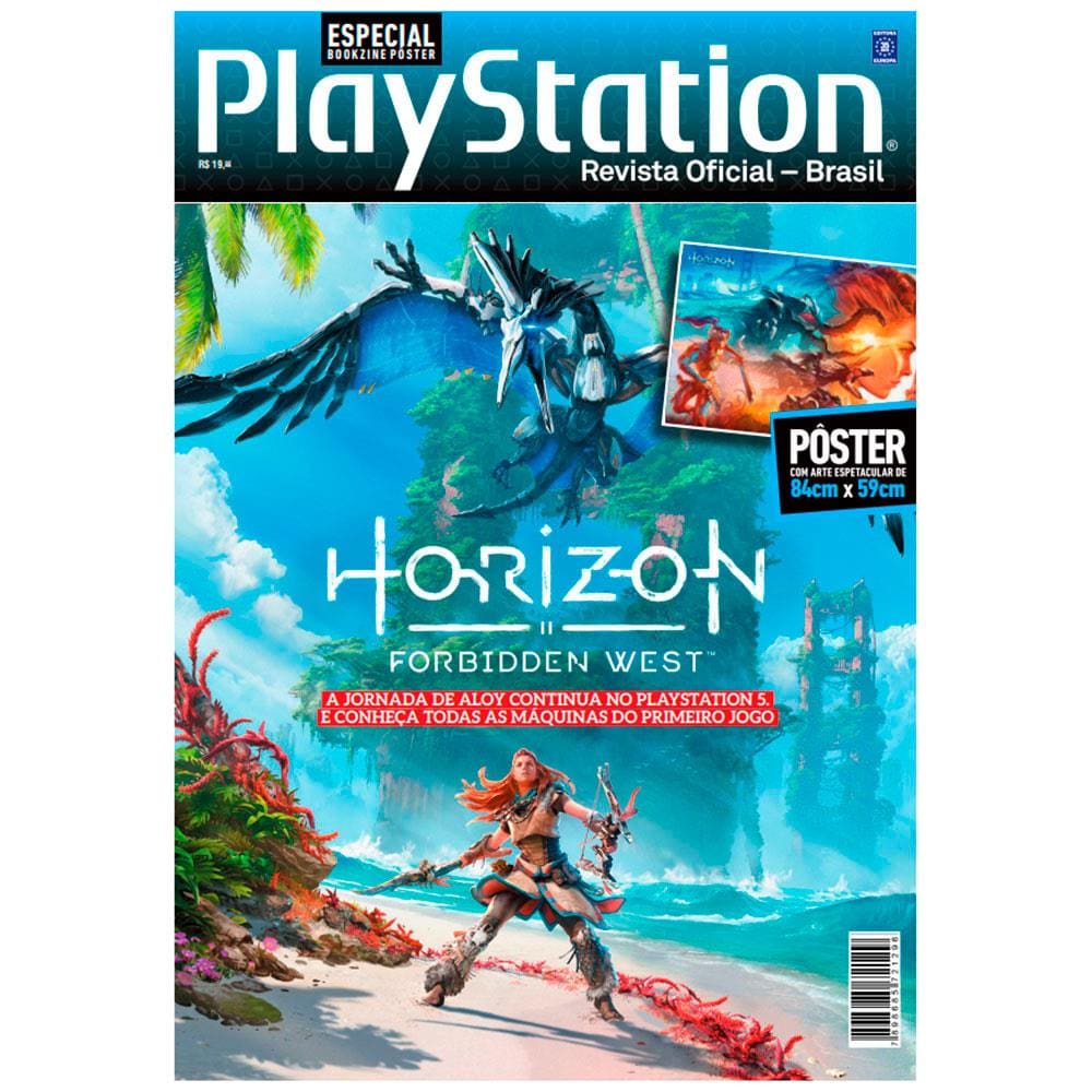 Jogo Horizon Forbidden West - PS4 + Revista | Casas Bahia
