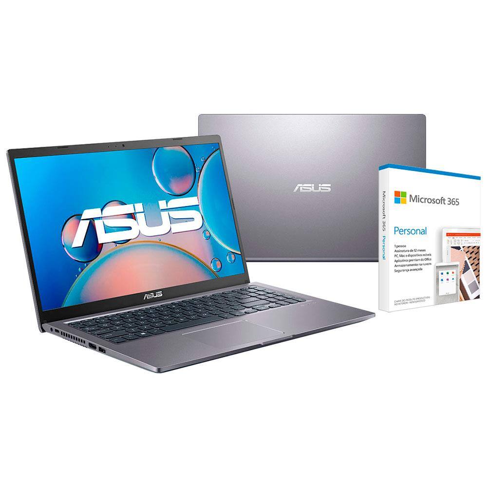 Notebook asus x515ja br 2750 i3 casas bahia