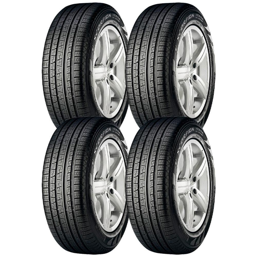 Kit de Pneu Pirelli Scorpion Verde All Season 225/60 Aro 17 para SUVs – 4 Unidades