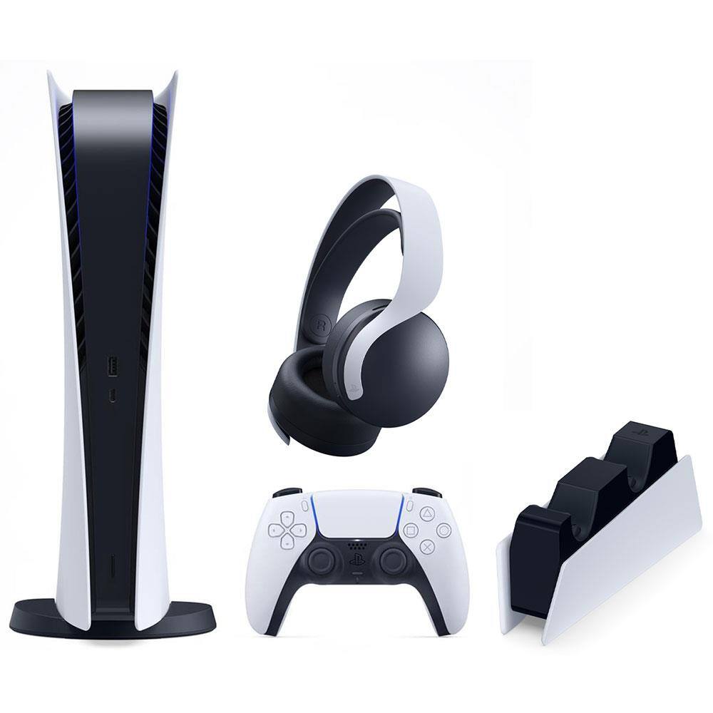 Console Playstation 5 Digital Edition 825GB SSD Controle Sem Fio 