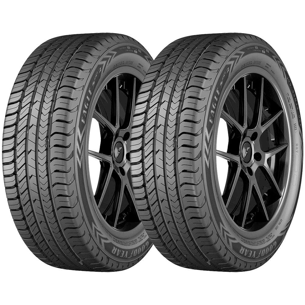 Pneu Aro 15 Goodyear Eagle Sport 2 195/55 R15 85H SL - 2 Unidades