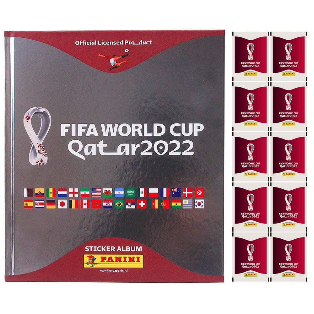 CINCO FIGURINHAS - ÁLBUM PANINI COPA DO MUNDO QATAR 202