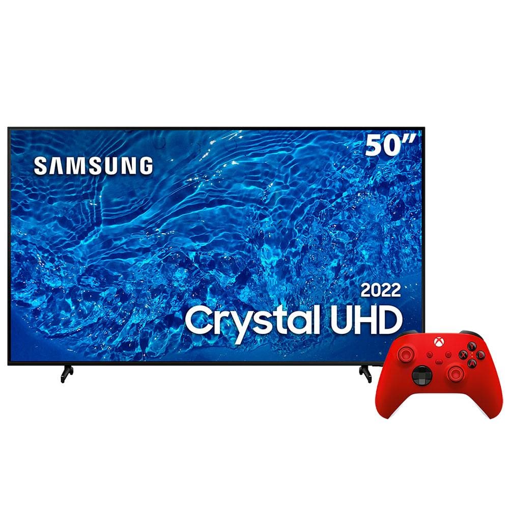 Smart tv samsung 50 polegadas 4k crystal serie 8 Casas Bahia
