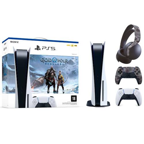 Controle joystick sem fio Sony PlayStation DualSense CFI-ZCT1W god of war  ragnarok special edition