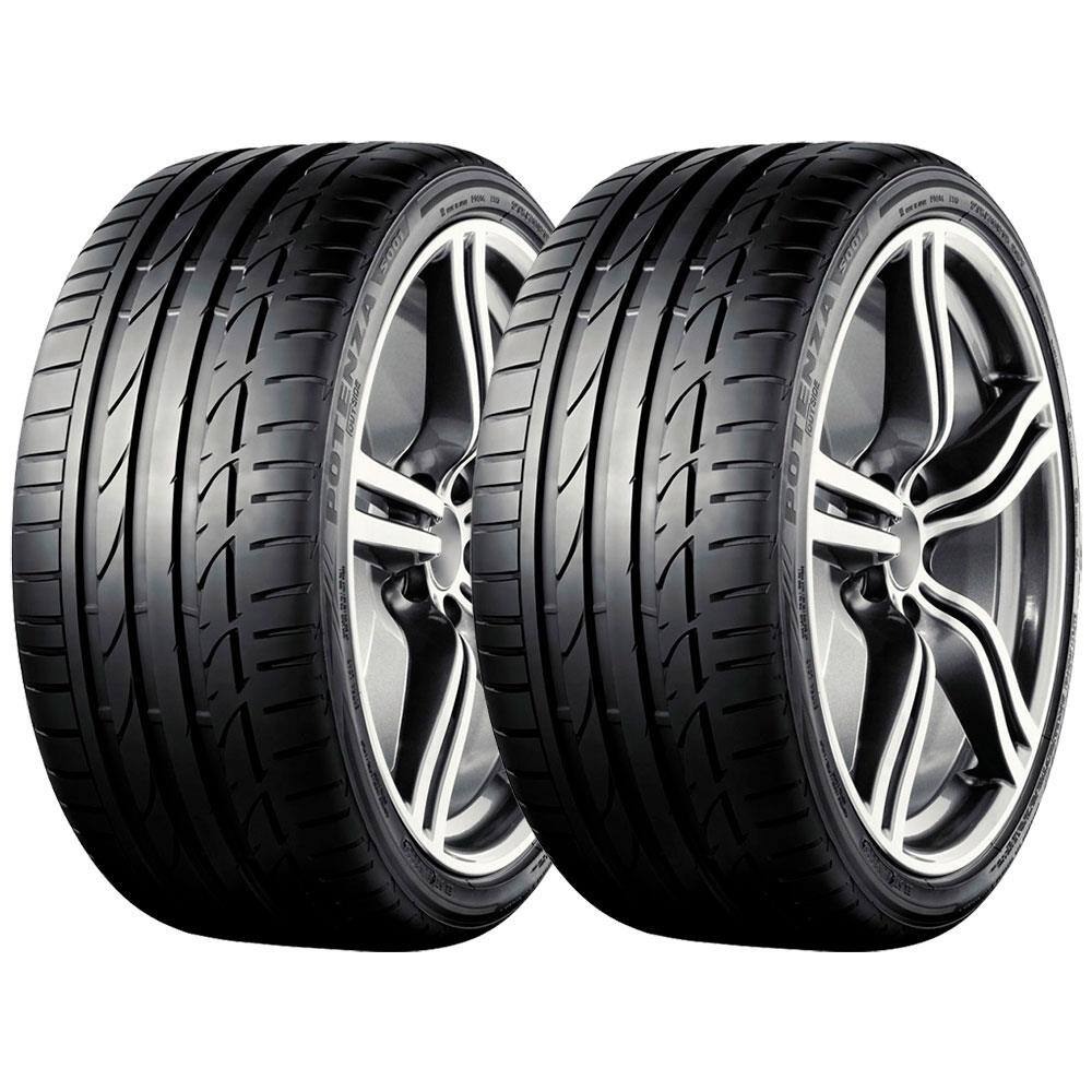 Pneu Aro 17 Bridgestone Potenza S001 225/50 94W Run-Flat - 2 Unidades