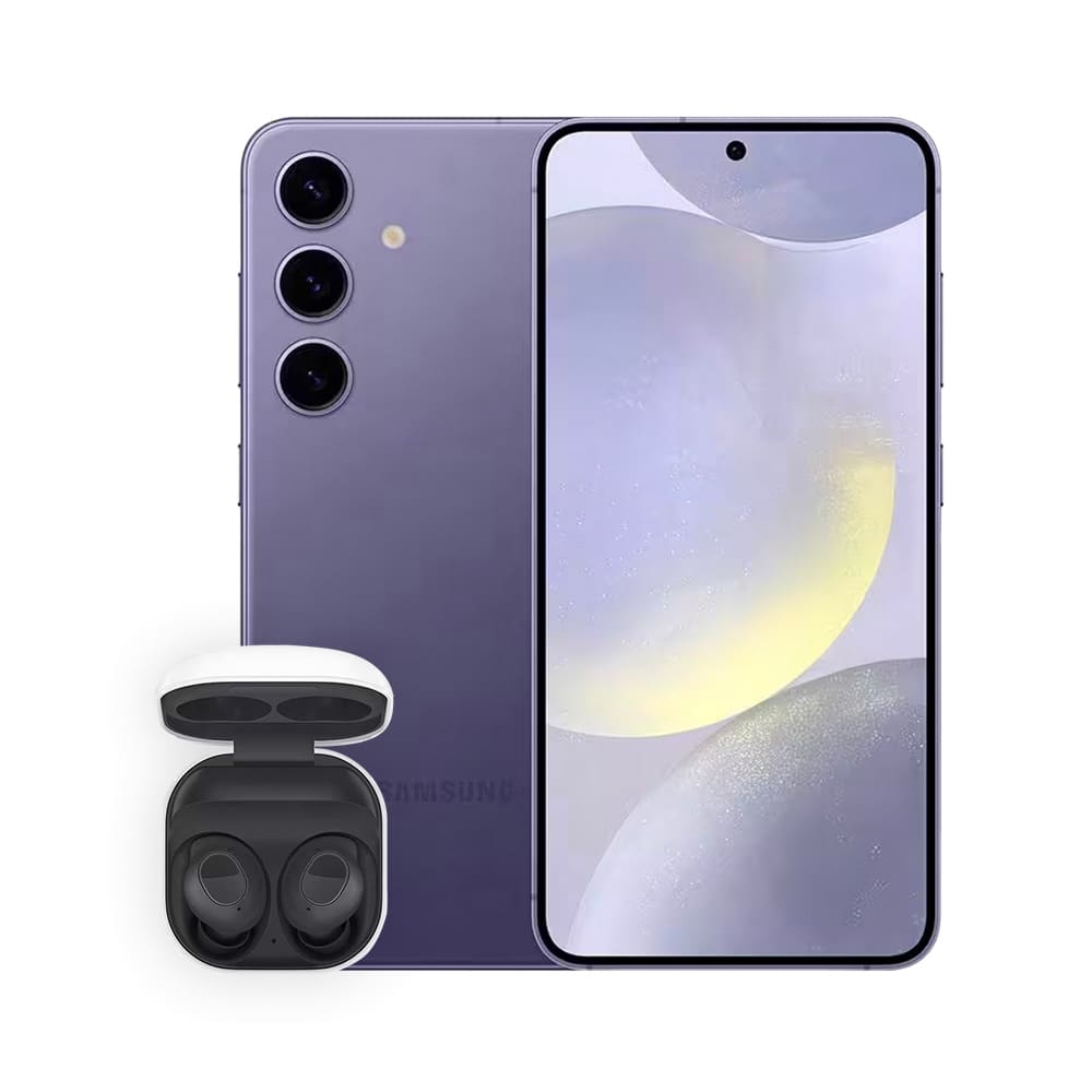 Smartphone Samsung Galaxy S24 5G Violeta 256GB, Tela 6.2”, 8GB RAM, IA, IP68, Exynos 2400 + Fone de Ouvido Galaxy Buds FE - Grafite
