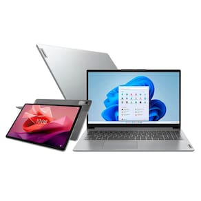 Notebook Lenovo IdeaPad 1i Intel Core i7 12GB RAM 512GB SSD Windows 1182VY000PBR + Tablet P12, Tela 12.7" LCD 3K, 128GB, Câmera 13MP e 8MP, 4GB RAM