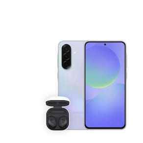 Smartphone Samsung Galaxy A36 5G Violeta 256GB, 8GB RAM, Câmera Tripla 50MP, Tela Super AMOLED 6.7", IP67, NFC e Recursos AI + Galaxy Buds FE Grafite