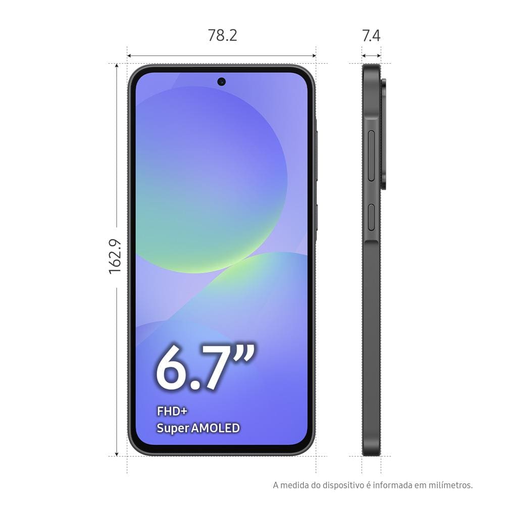 Smartphone Samsung Galaxy A36 5G Preto | Casas Bahia