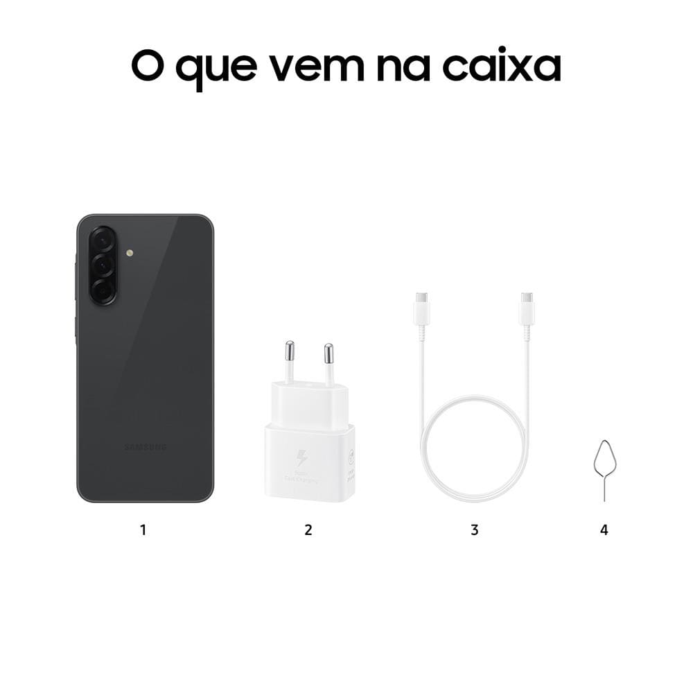 Smartphone Samsung Galaxy A36 5G Preto | Casas Bahia