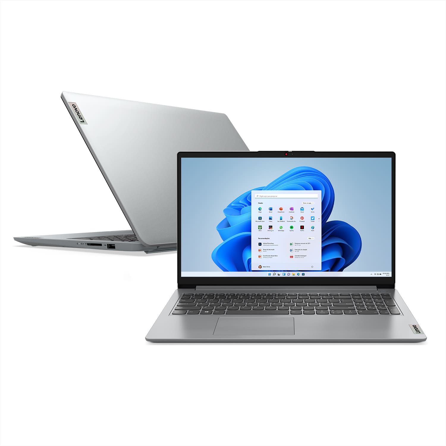 Notebook 15.6” Lenovo IdeaPad1 Windows 11 | Casas Bahia