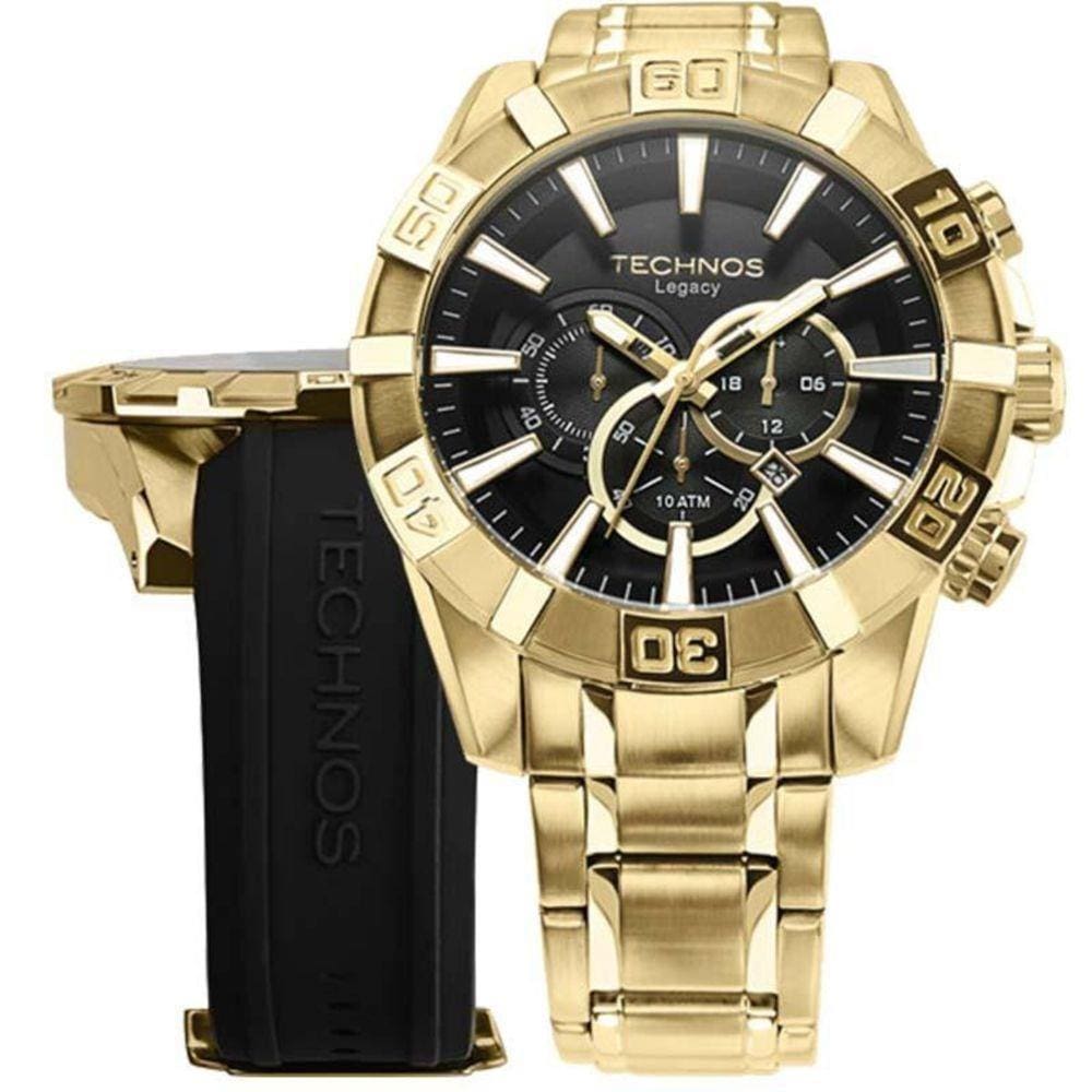 Relógio Technos Masculino - Os2aajac/4p Dourado