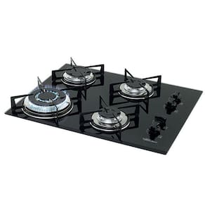 Cooktop 4 Bocas Fischer a Gás Tripla Chama Acendimento Superautomático