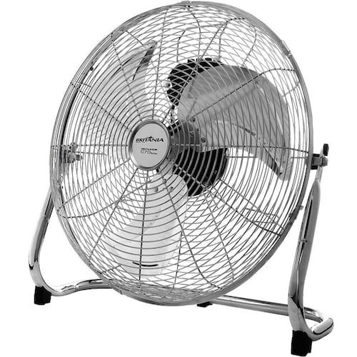 imagem-Circulador de Ar Britânia C70 Turbo com 3 Velocidades Prata - 220V