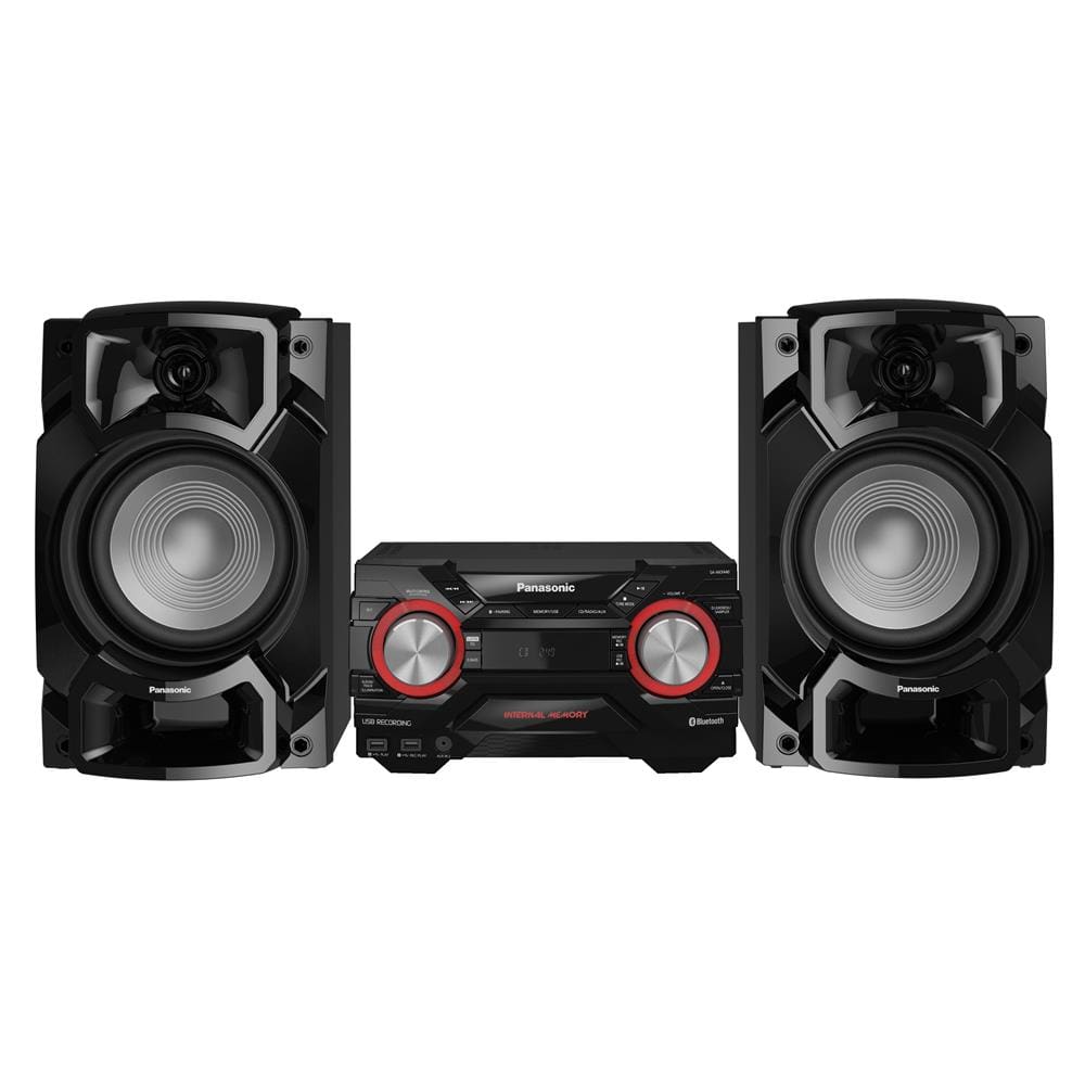 Mini System Panasonic SC AKX440LBK Bluetooth, | Casas Bahia